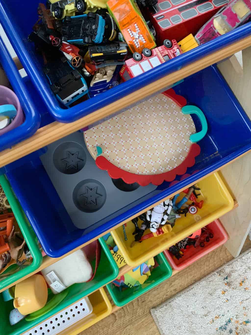 Living Room Storage for Toys